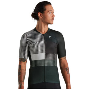 tricota sl logo stripe jersey ss dkmos mens